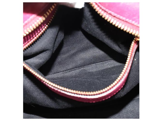Chloé Etel Borsa a Mano in Pelle 2 vie Rosa Oro Auth BA2946 D'oro - vista 11
