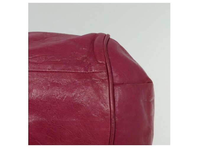 Chloé Etel Borsa a Mano in Pelle 2 vie Rosa Oro Auth BA2946 D'oro - vista 14
