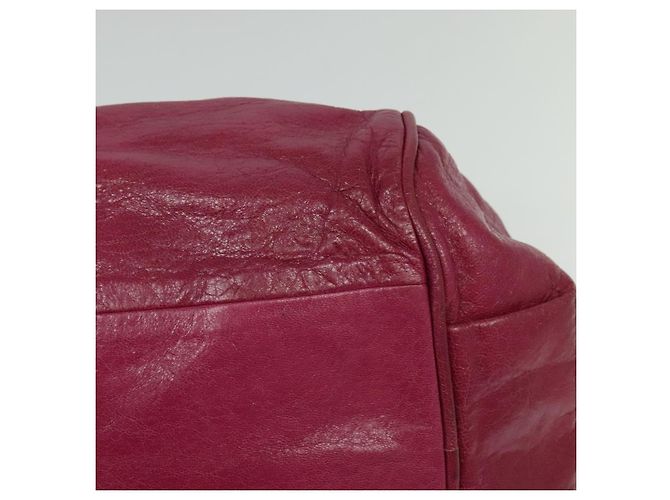 Chloé Etel Borsa a Mano in Pelle 2 vie Rosa Oro Auth BA2946 D'oro - vista 16