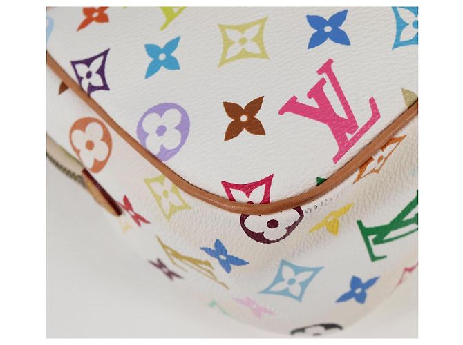LOUIS VUITTON Tasche Gracie MM Monogramm Multicolor Weiß M92590 LV Auth 121499SV - Ansicht 18