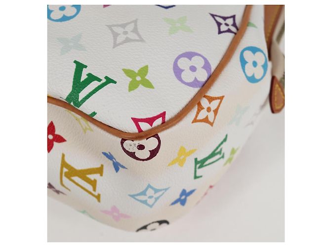 LOUIS VUITTON Tasche Gracie MM Monogramm Multicolor Weiß M92590 LV Auth 121499SV - Ansicht 19