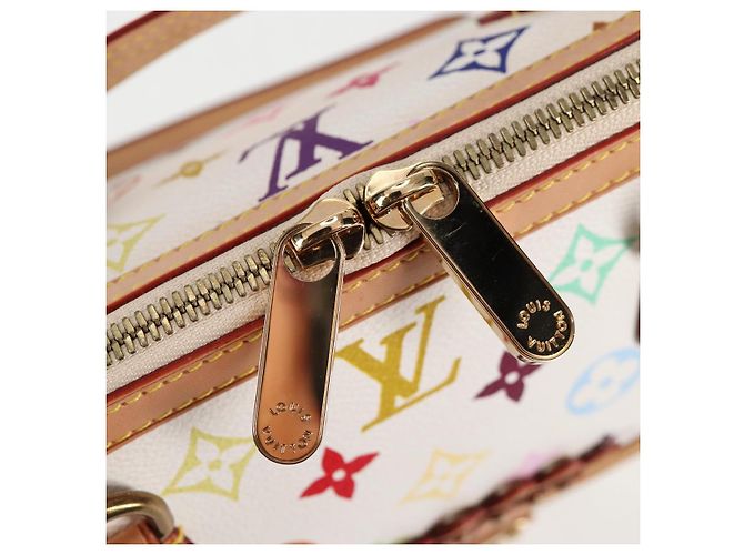 LOUIS VUITTON Tasche Gracie MM Monogramm Multicolor Weiß M92590 LV Auth 121499SV - Ansicht 23