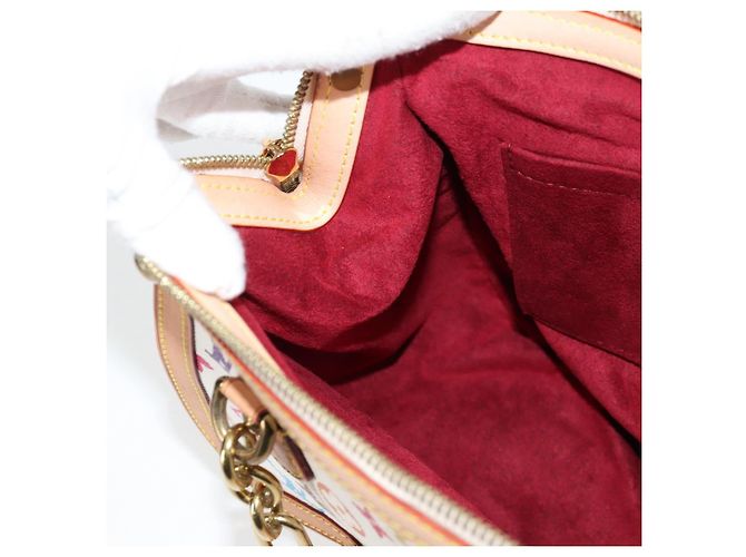LOUIS VUITTON Tasche Gracie MM Monogramm Multicolor Weiß M92590 LV Auth 121499SV - Ansicht 26