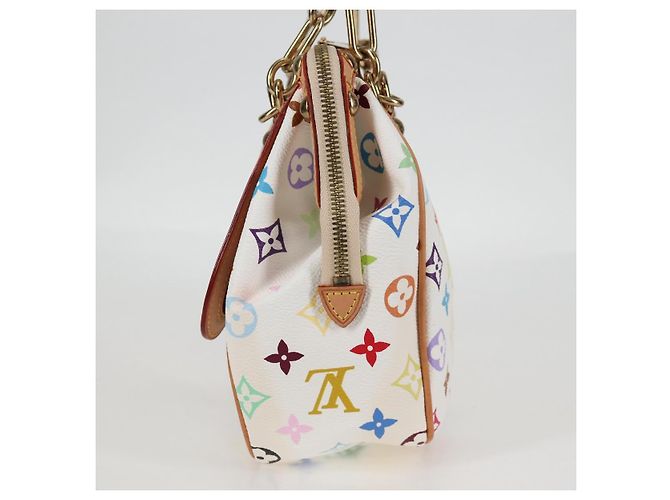 LOUIS VUITTON Tasche Gracie MM Monogramm Multicolor Weiß M92590 LV Auth 121499SV - Ansicht 3
