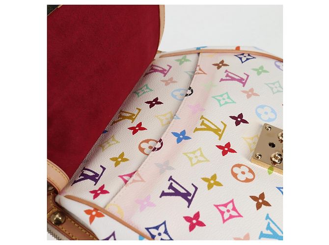 LOUIS VUITTON Tasche Gracie MM Monogramm Multicolor Weiß M92590 LV Auth 121499SV - Ansicht 9
