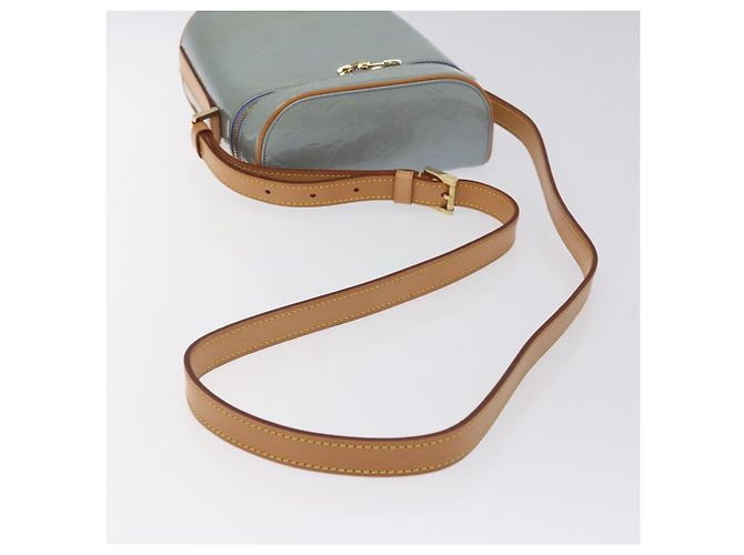 LOUIS VUITTON Borsa Verticale Sullivan Monogram Vernis Lavande M91258 Auth am8703 - vista 7