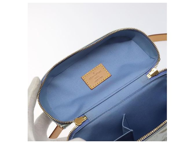 LOUIS VUITTON Borsa Verticale Sullivan Monogram Vernis Lavande M91258 Auth am8703 - vista 9