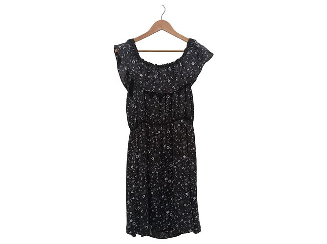 The Kooples Schwarzes Sternenkleid The Kopples Größe 42 - Ansicht 2