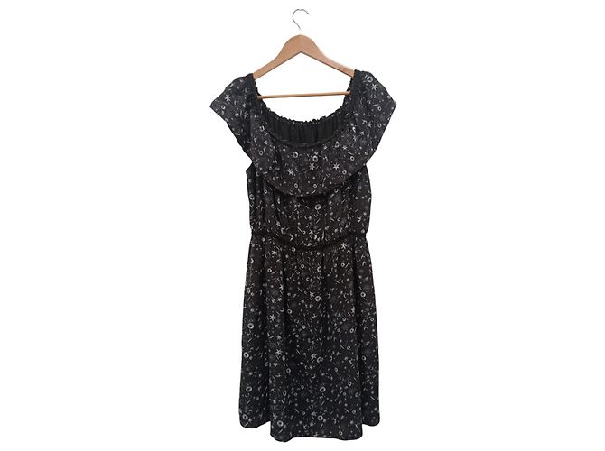 The Kooples Schwarzes Sternenkleid The Kopples Größe 42 - Ansicht 3