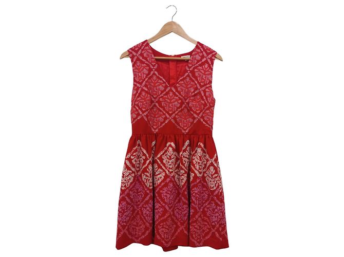 Rotes Cocktailkleid Manoush Größe 42 - Ansicht 2