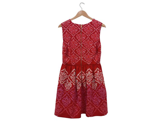 Rotes Cocktailkleid Manoush Größe 42 - Ansicht 3