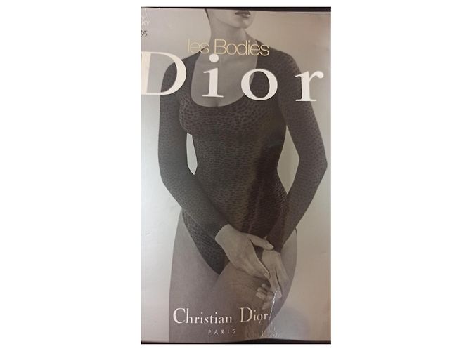 Body Christian Dior Negro Gris - vista 2