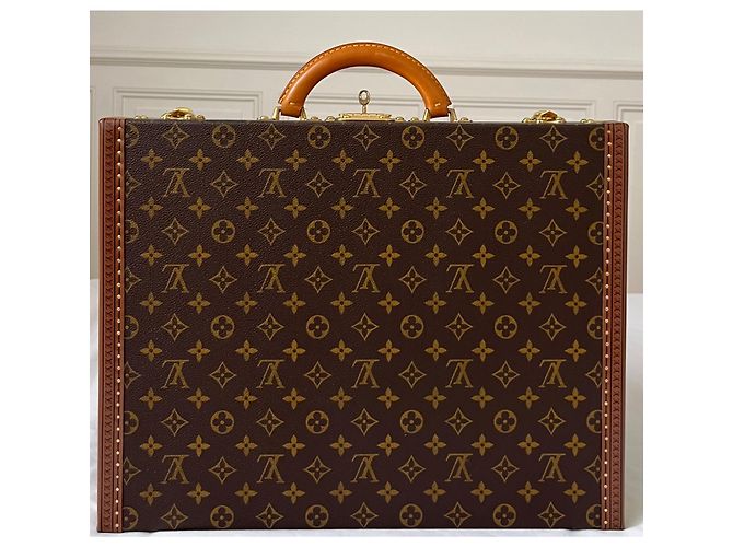 Louis Vuitton Valigetta Super Presidente Marrone - vista 3