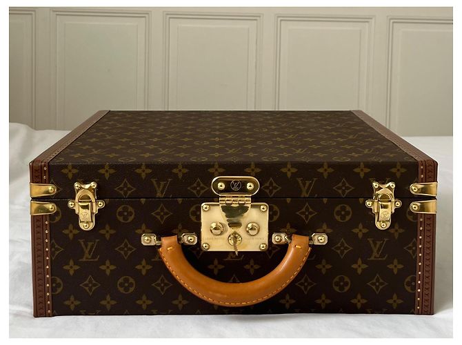 Louis Vuitton Valigetta Super Presidente Marrone - vista 4