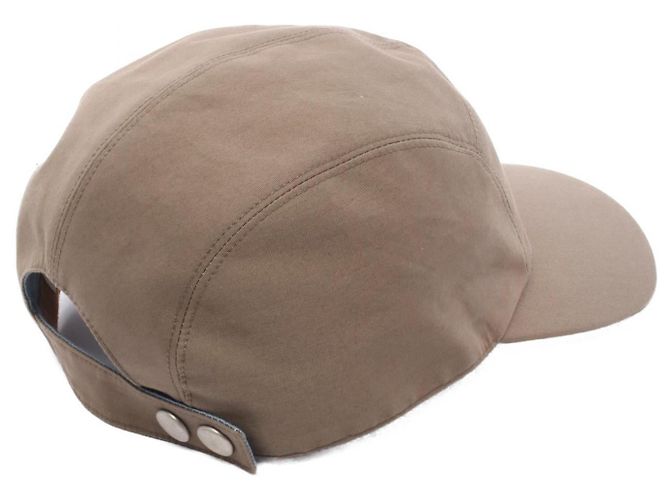 Hermès Gorra de algodón Nevada Hermes Verde - vista 2