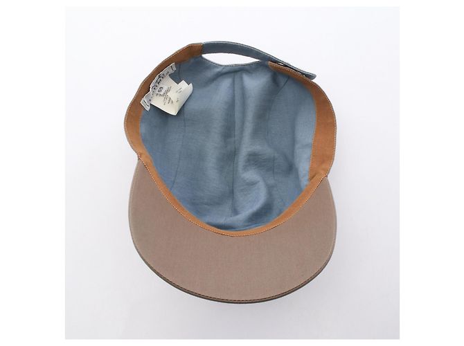 Hermès Gorra de algodón Nevada Hermes Verde - vista 3