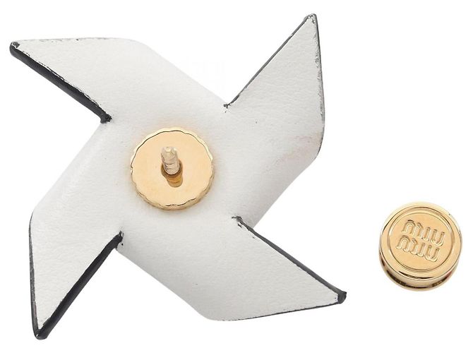 Broche Miu Miu en forma de rueda de molino - vista 2
