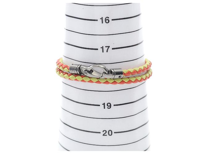 Bracciale Tod's in acciaio inossidabile e pelle - vista 5