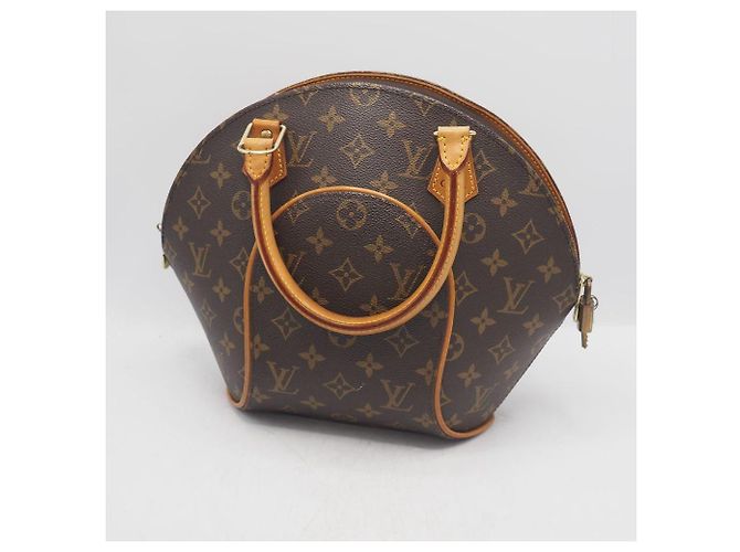 Louis Vuitton Ellipse Monogram Borsa in pelle Monogramma - vista 3