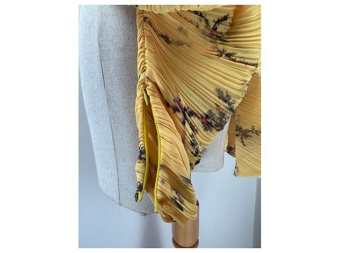 Preen By Thornton Bregazzi Bluse Gelb aus Polyester - Ansicht 6