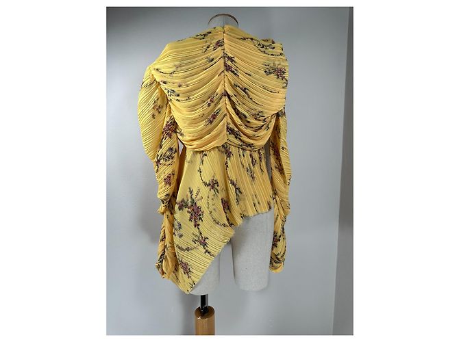 Preen By Thornton Bregazzi Bluse Gelb aus Polyester - Ansicht 7
