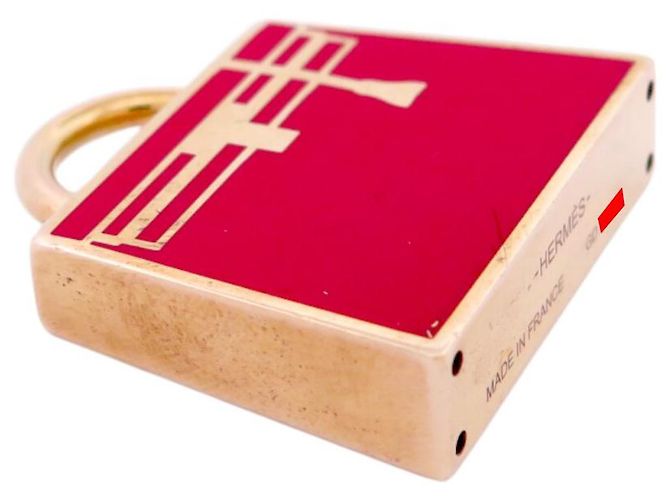 Hermès HERMES PENDANT ACCESSOIRE NEUGIERDE TASCHEN KELLY LACK H071667FD09 HALSKETTE - Ansicht 3