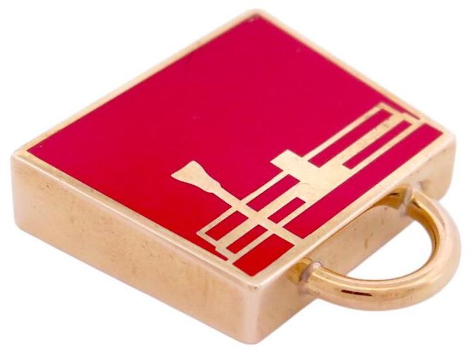 Hermès HERMES PENDANT ACCESSOIRE NEUGIERDE TASCHEN KELLY LACK H071667FD09 HALSKETTE - Ansicht 4