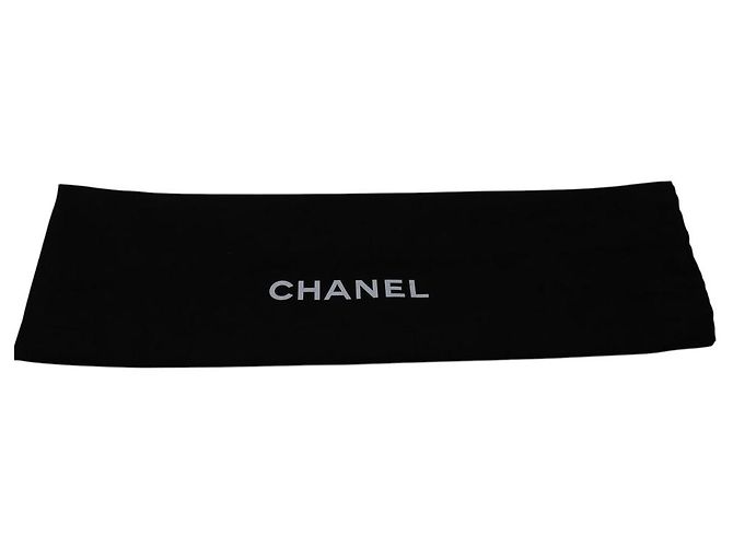 SAC A MAIN CHANEL VANITY LOGO CC CHAINE CUIR NOIR BANDOULIERE BLACK HANBAG - vue 19