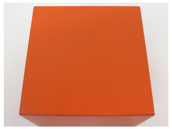 Hermès UHRBOX FÜR HERMES CAPE COD ARCEAU HOUR H CLIPPER 13CM ORANGE - Ansicht 13