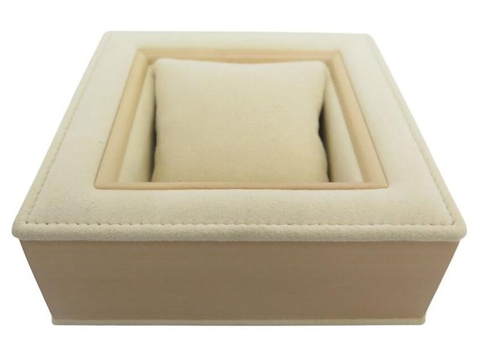 SELTE BOX FÜR BREGUET CLASSIQUE GRANDE COMPLICATION LOUPE D'ORME UHR Beige - Ansicht 8