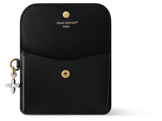 Louis Vuitton Tarjetero recto verso LV Tiny negro - vista 2