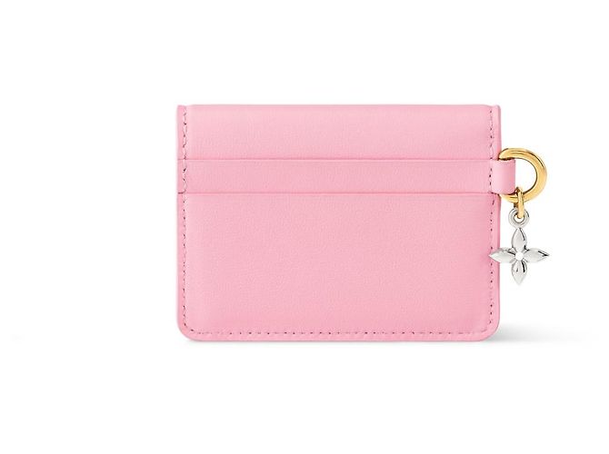 Louis Vuitton, tarjetero Recto Verso Tiny LV rosa - vista 2