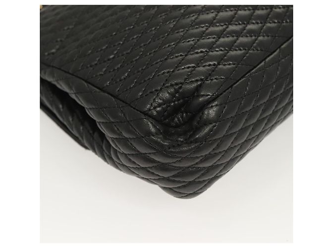 Borsa a spalla BALLY in pelle nera e oro Auth kk523 Nero D'oro - vista 16