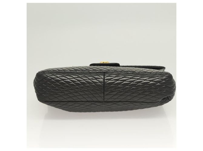 Borsa a spalla BALLY in pelle nera e oro Auth kk523 Nero D'oro - vista 5