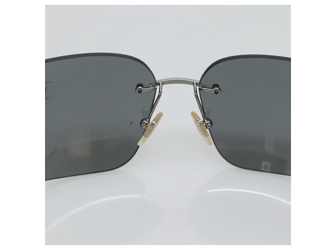 Occhiali da sole VERSACE metallo Argento Auth am8573 - vista 8