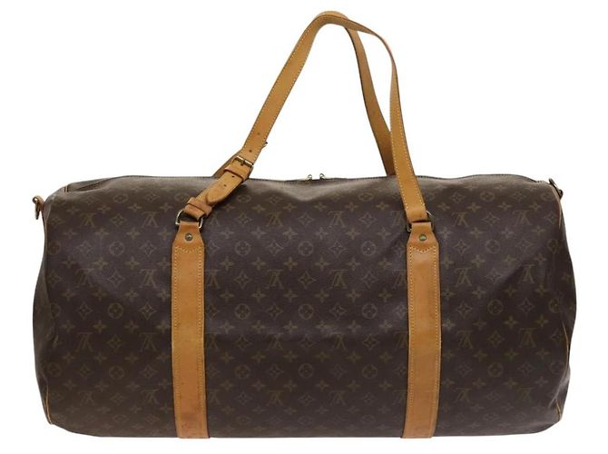 LOUIS VUITTON Monogram Sac Polochon 65 Boston Bag 2way M41222 LV Auth 125917 Monogramma - vista 2