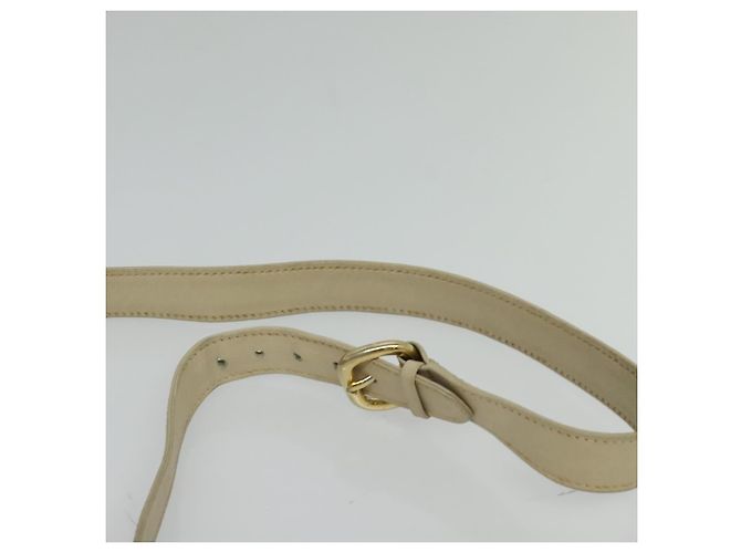 Borsa a Spalla GUCCI in Pelle Crema Oro Auth am8665 D'oro Crudo - vista 14
