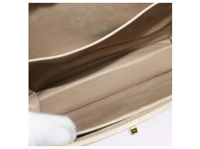 Borsa a Spalla GUCCI in Pelle Crema Oro Auth am8665 D'oro Crudo - vista 21