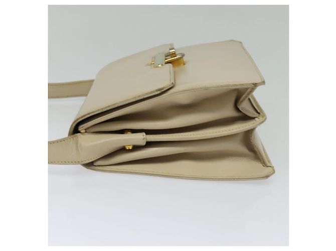 Borsa a Spalla GUCCI in Pelle Crema Oro Auth am8665 D'oro Crudo - vista 3