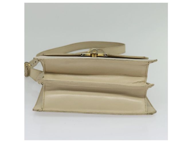Borsa a Spalla GUCCI in Pelle Crema Oro Auth am8665 D'oro Crudo - vista 5