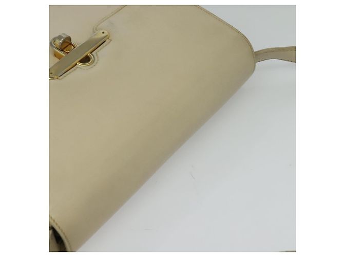 Borsa a Spalla GUCCI in Pelle Crema Oro Auth am8665 D'oro Crudo - vista 6