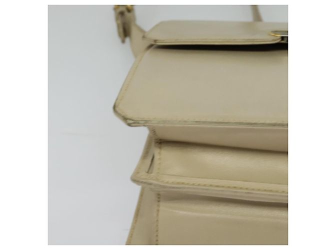 Borsa a Spalla GUCCI in Pelle Crema Oro Auth am8665 D'oro Crudo - vista 8