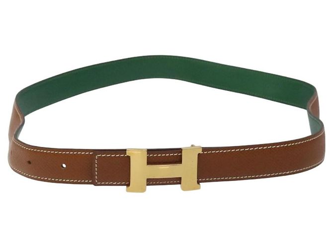 Hermès HERMES Constance Gürtel Leder 37,4"" Braun Auth 126205 - Ansicht 2