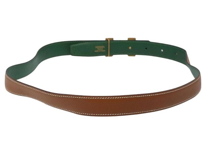 Hermès HERMES Constance Gürtel Leder 37,4"" Braun Auth 126205 - Ansicht 3
