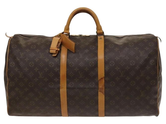LOUIS VUITTON Monogram Keepall 60 Borsa Boston M41422 LV Auth bs26301 Monogramma - vista 13