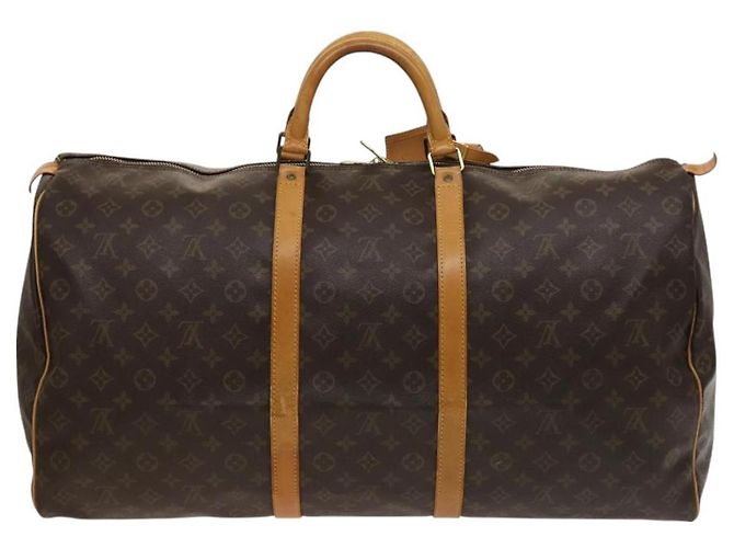 LOUIS VUITTON Monogram Keepall 60 Borsa Boston M41422 LV Auth bs26301 Monogramma - vista 2