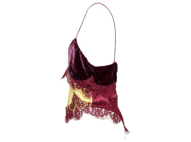 Autre Marque Top de encaje de terciopelo Geen Morgan Multicolor - vista 2