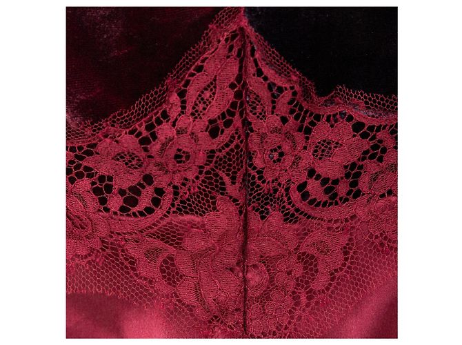Autre Marque Top de encaje de terciopelo Geen Morgan Multicolor - vista 4