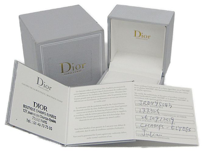 Anello Rose des Vents di Christian Dior D'oro - vista 9