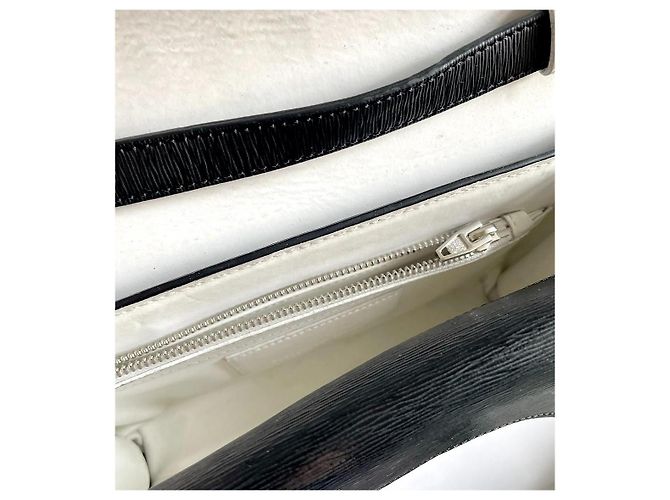 Borsa a mano Alexander Wang Tri-fold in pelle nera Nero - vista 10
